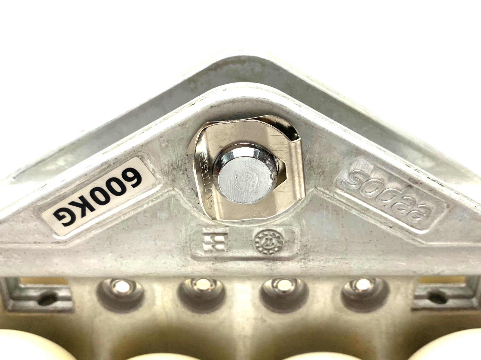 eepos 0021024 Aluminum Gab Trolley Hinge Roller AL 600/600 600kg Capacity - New – Open box - Maverick Industrial Sales