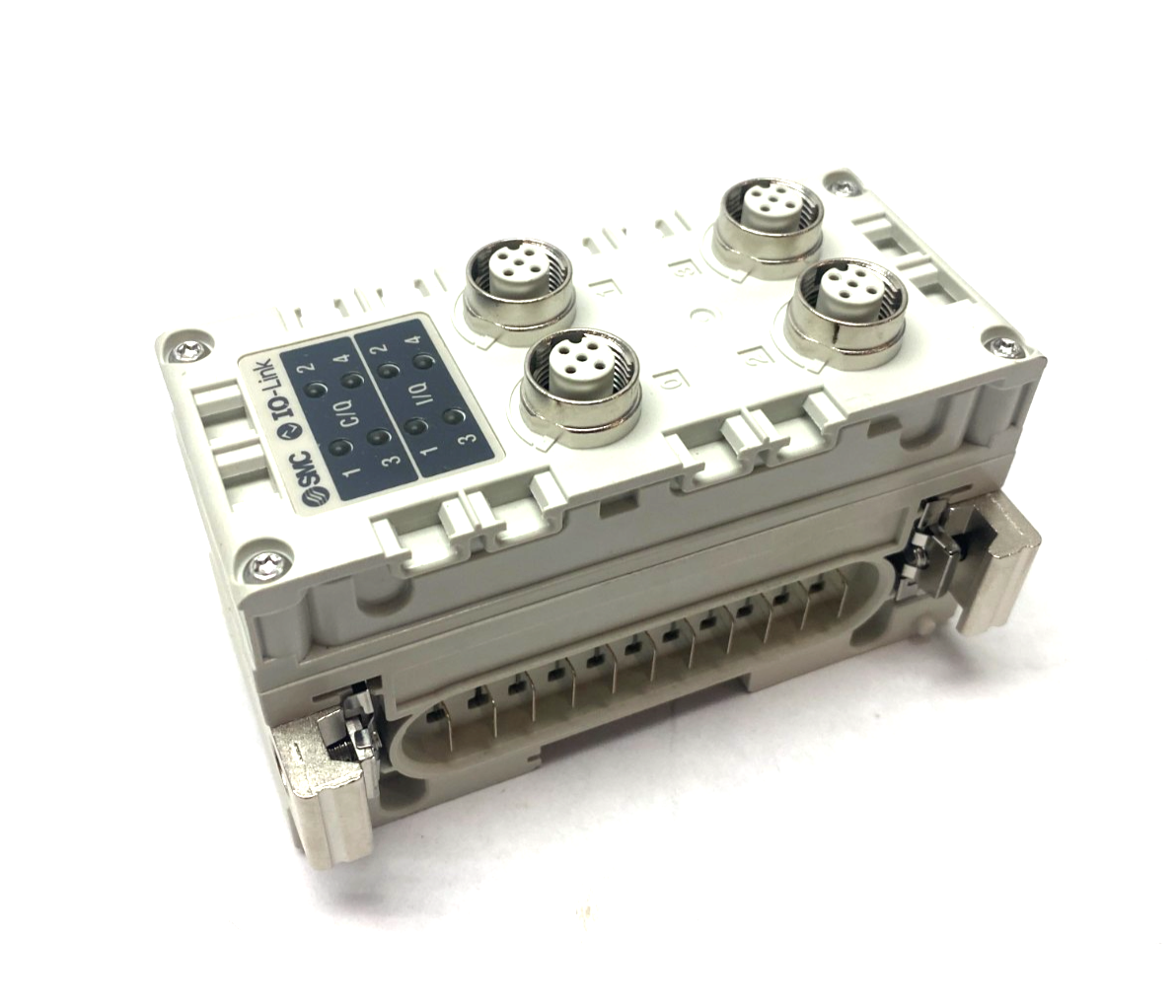 SMC EX600-LAB1 IO-Link Serial Transmission Master Unit, Port Class A - Maverick Industrial Sales