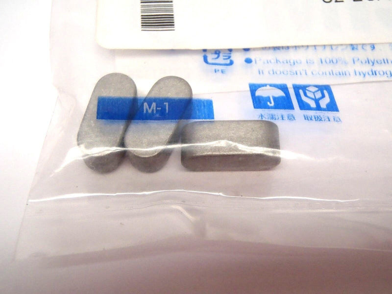 Misumi KESS8-18 Parallel Keys UB-9545 (6) Pcs Total LOT OF 2 BAGS - Maverick Industrial Sales