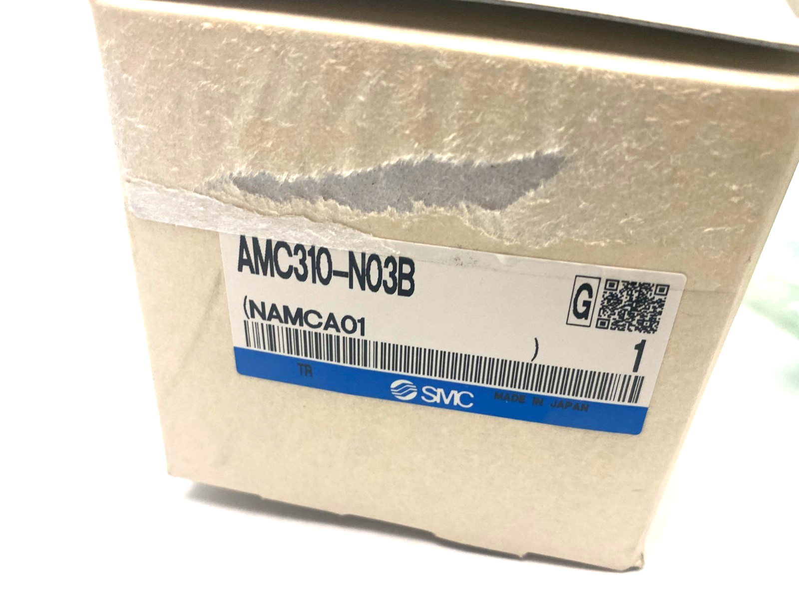 SMC AMC310-N03B Pneumatic Exhaust Cleaner 3/8" NPT W/ Bracket - Maverick Industrial Sales