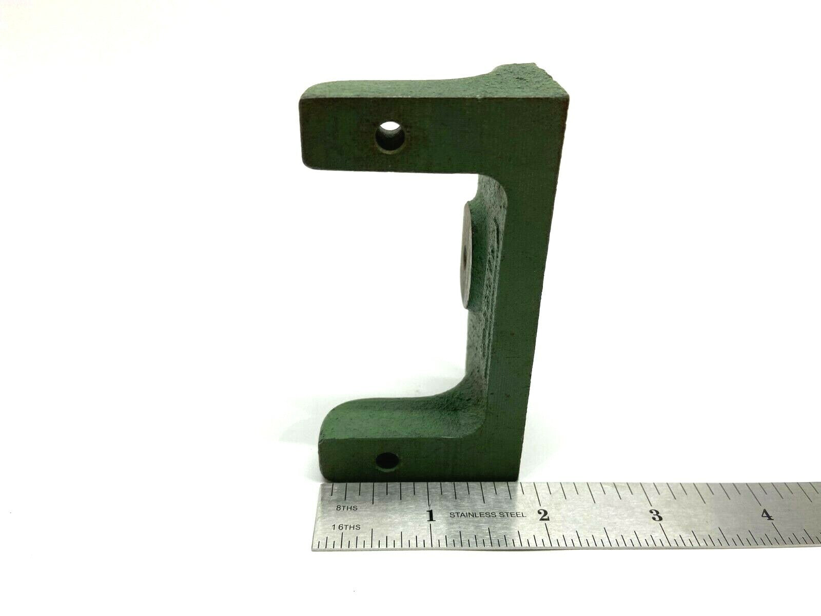 B-16073 Green Vibratory Block Holder 2-1/2" ID M5 Metric Screw Holes - Maverick Industrial Sales