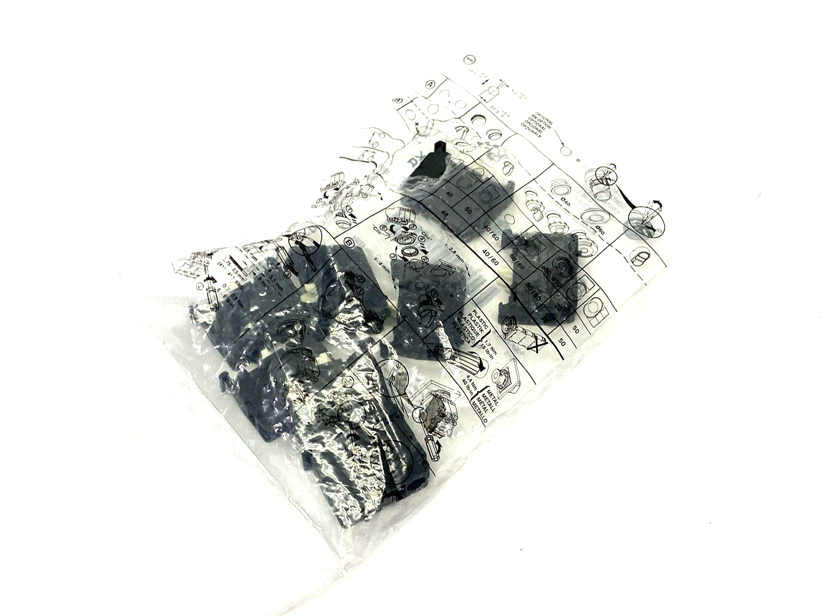 Allen Bradley 800F-X01L Ser. A Contact Cartridge Block PKG OF 8 - Maverick Industrial Sales