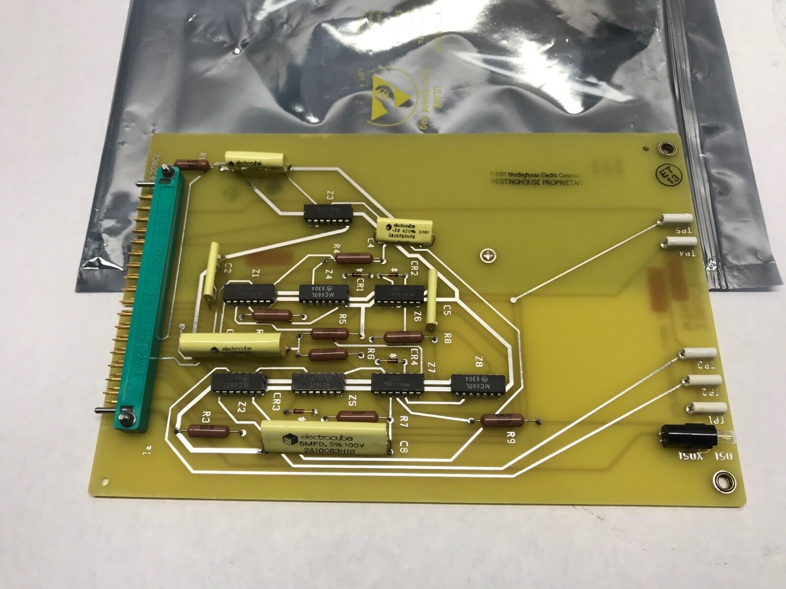 Westinghouse 3360C97G01 WSN Rev. J Supervisory Logic 1 Printed Circuit Board - Maverick Industrial Sales