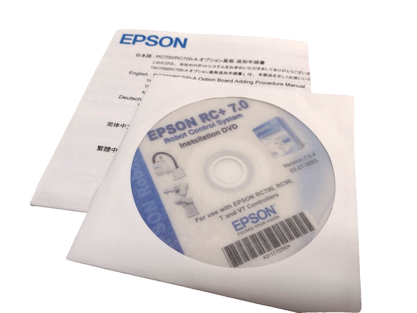 Epson RC+7.0 Robot Control System Installation DVD 7.5.4 - Maverick Industrial Sales