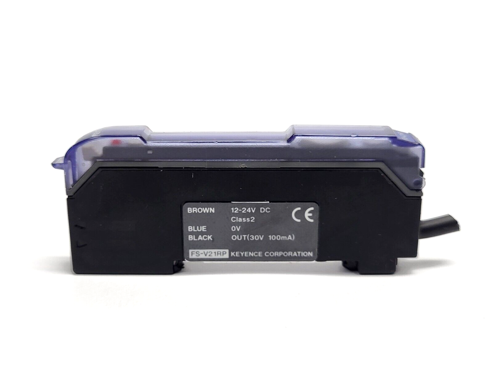 FS-V21RP, FU-67V | Keyence FS-V21RP Fiber Amplifier Main Unit w/ FU-67V Reflective Fiber Unit - Used - Maverick Industrial Sales