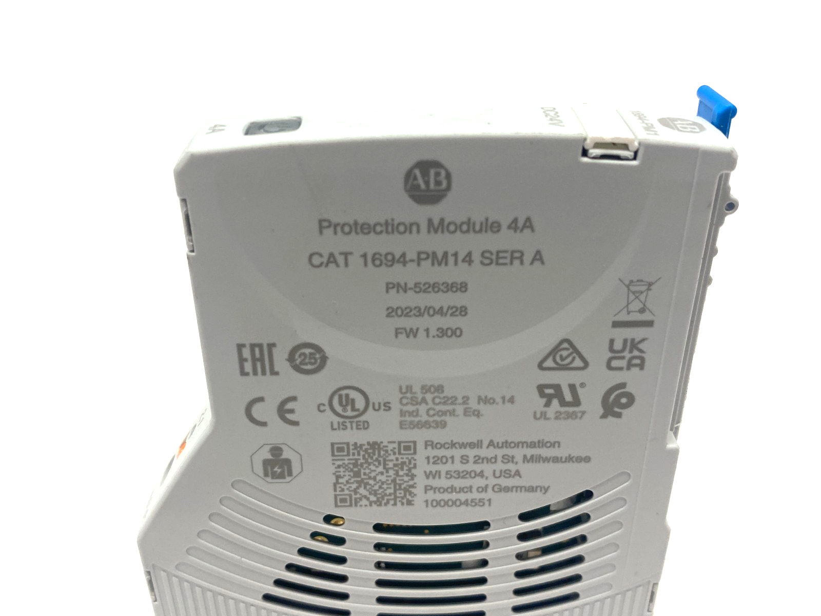 1694-PM14 | Allen Bradley Ser. A Protection Module 4A - New – Open box - Maverick Industrial Sales