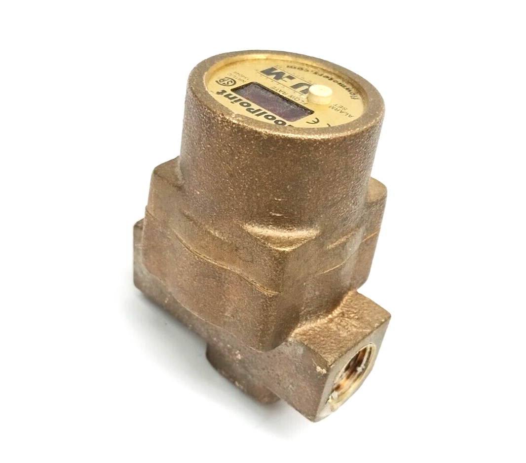 Universal Flow Monitors CP-1/2 CoolPoint Vortex Shedding Flowmeter 1/2" NPT - For parts or not working - Maverick Industrial Sales