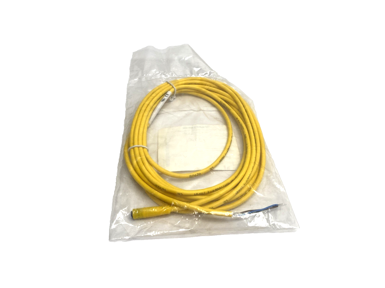 PKG 3-5 | Turck Connection Cable M8 3-Pin Female Snap, 5m, U0892-99 - New - Maverick Industrial Sales