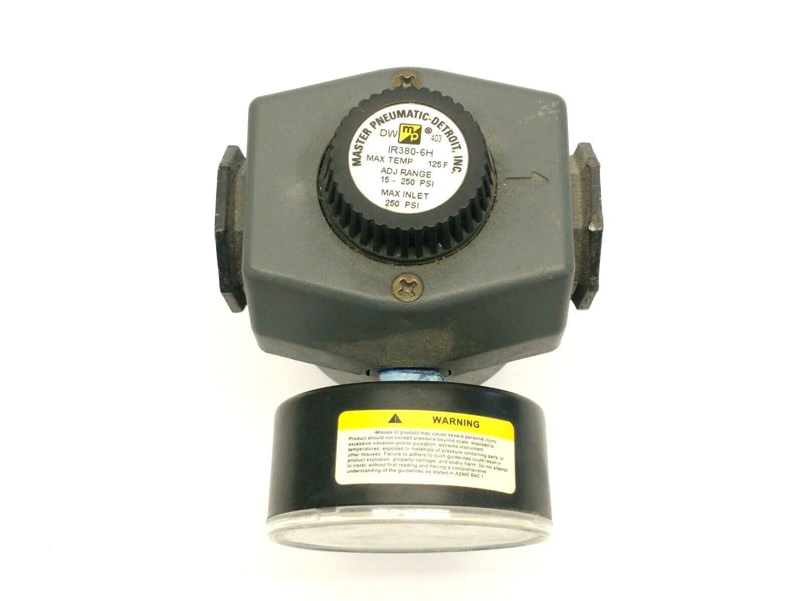 Master Pneumatic IR380-6H Full Size Modular Internally Piloted Regulator 3/4" - Maverick Industrial Sales