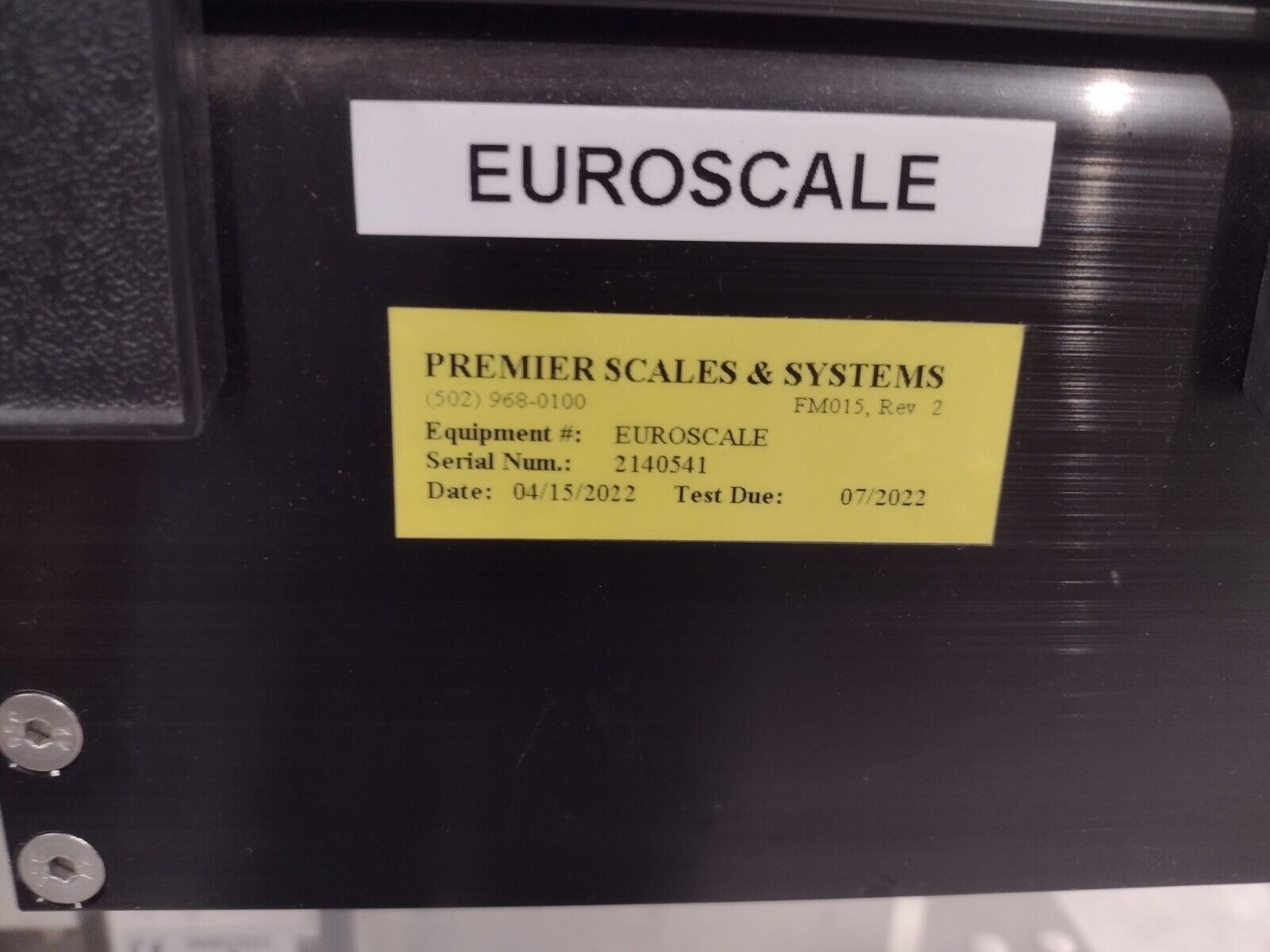 OCS Checkweighers Type EC Wipotec - Maverick Industrial Sales