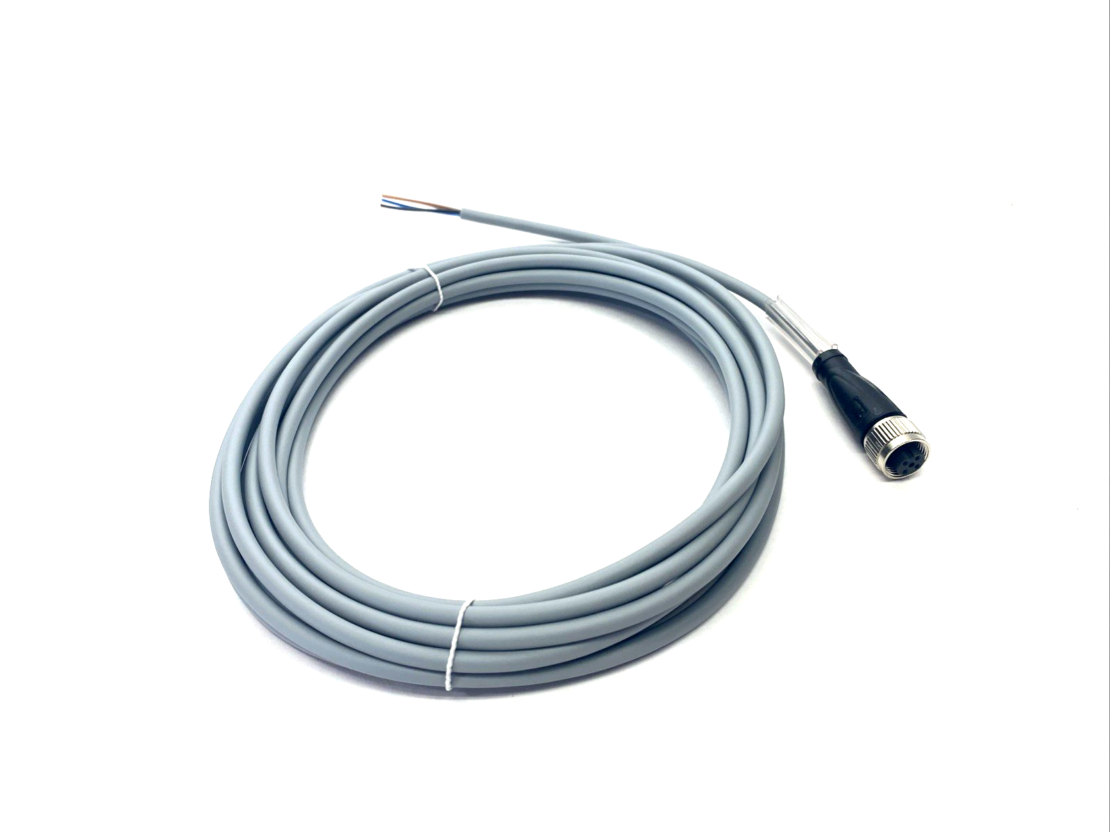 Pepperl+Fuchs V1-G-5M-PUR Female Cordset M12 4-Pin To Leads 5m 034442 - Maverick Industrial Sales