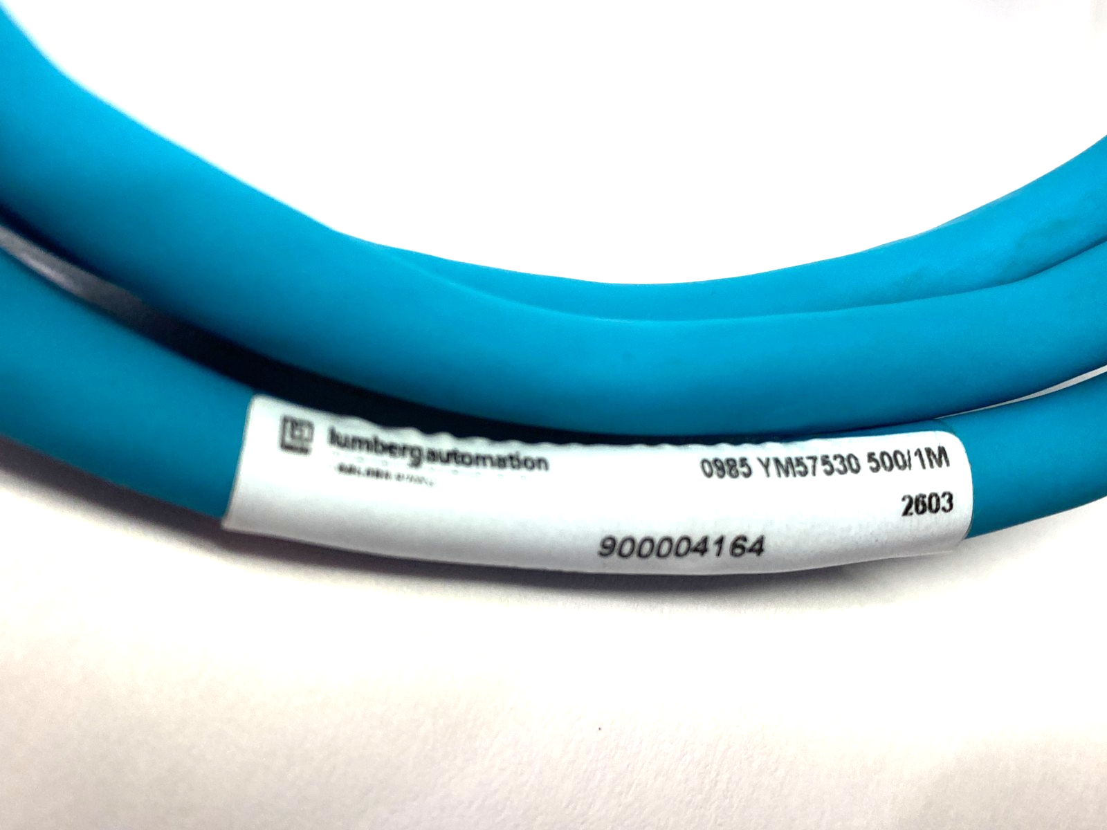 566-985YM57530500/1M | Lumberg Automation Double End Ethernet Cable RJ45 900004164 - Used - Maverick Industrial Sales