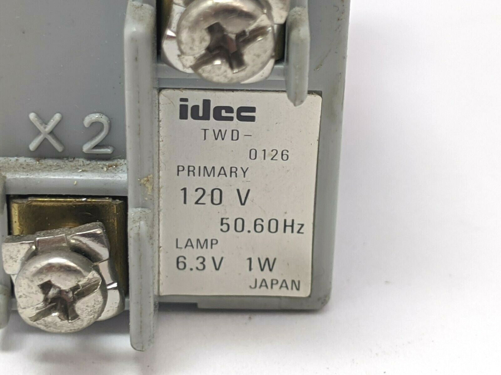 IDEC TWD-0126 Light Transformer w/ TW-C01 Contactor - Maverick Industrial Sales