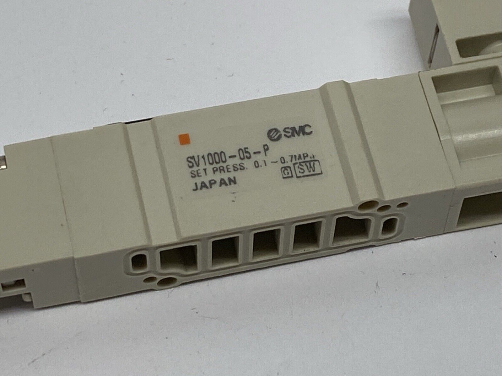 SMC SV1000-05-P Pneumatic Interface Regulator w/ Metric Gauge - Maverick Industrial Sales