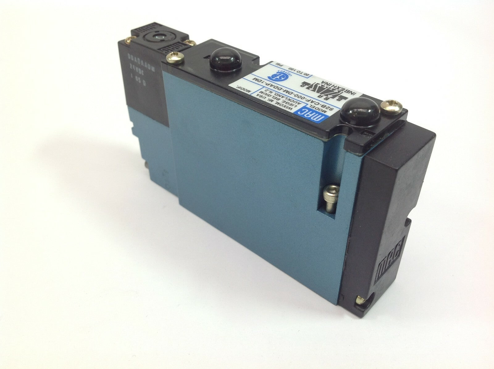 Mac Valves 92B-CAF-000-DM-DDAP-1DM Solenoid Valve 20-120 PSI - Maverick Industrial Sales