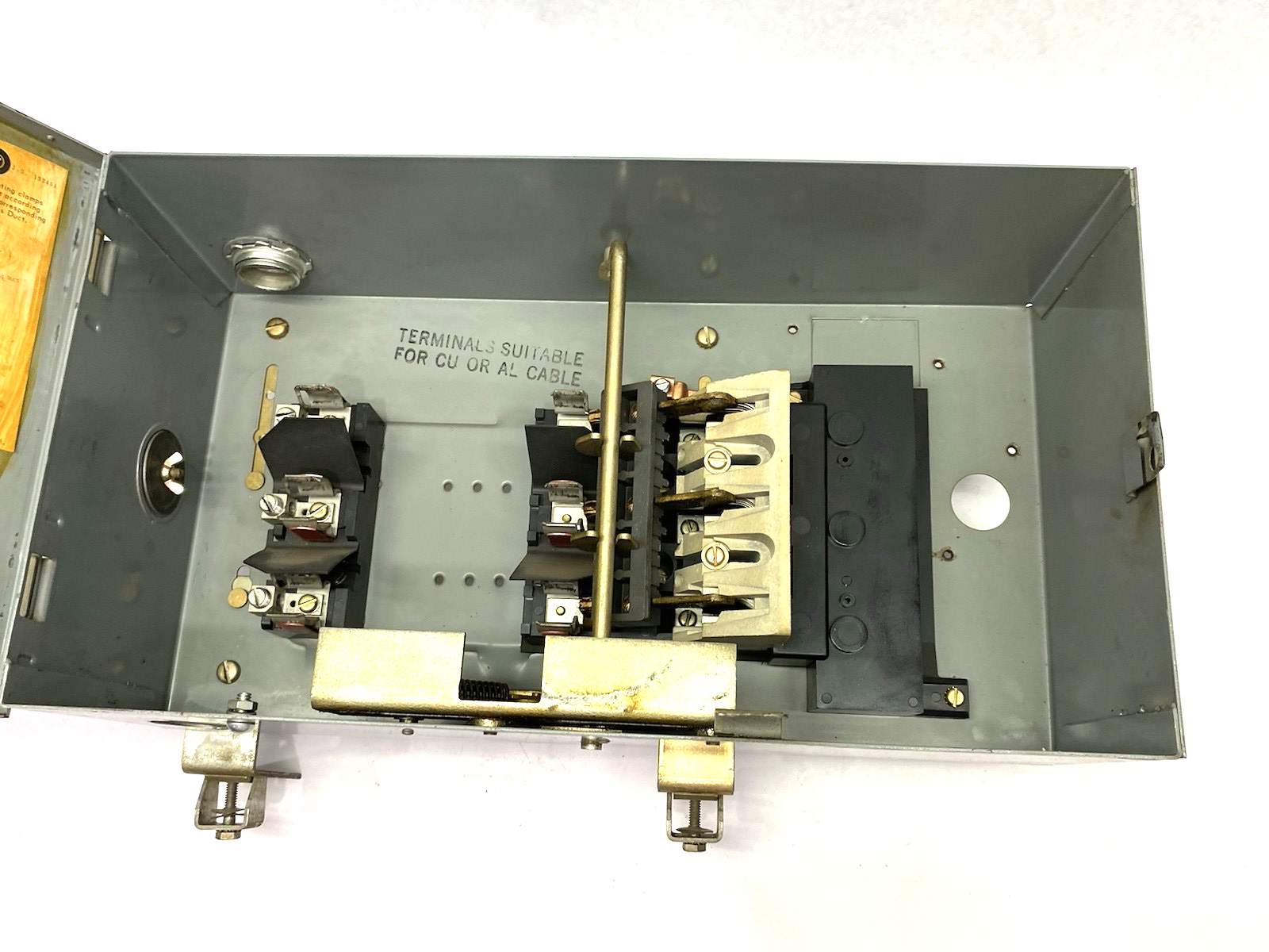 373D633G06 | Westinghouse Fusible Plug-In Switch Unit TAP-362 60A 3-Phase - Used - Maverick Industrial Sales