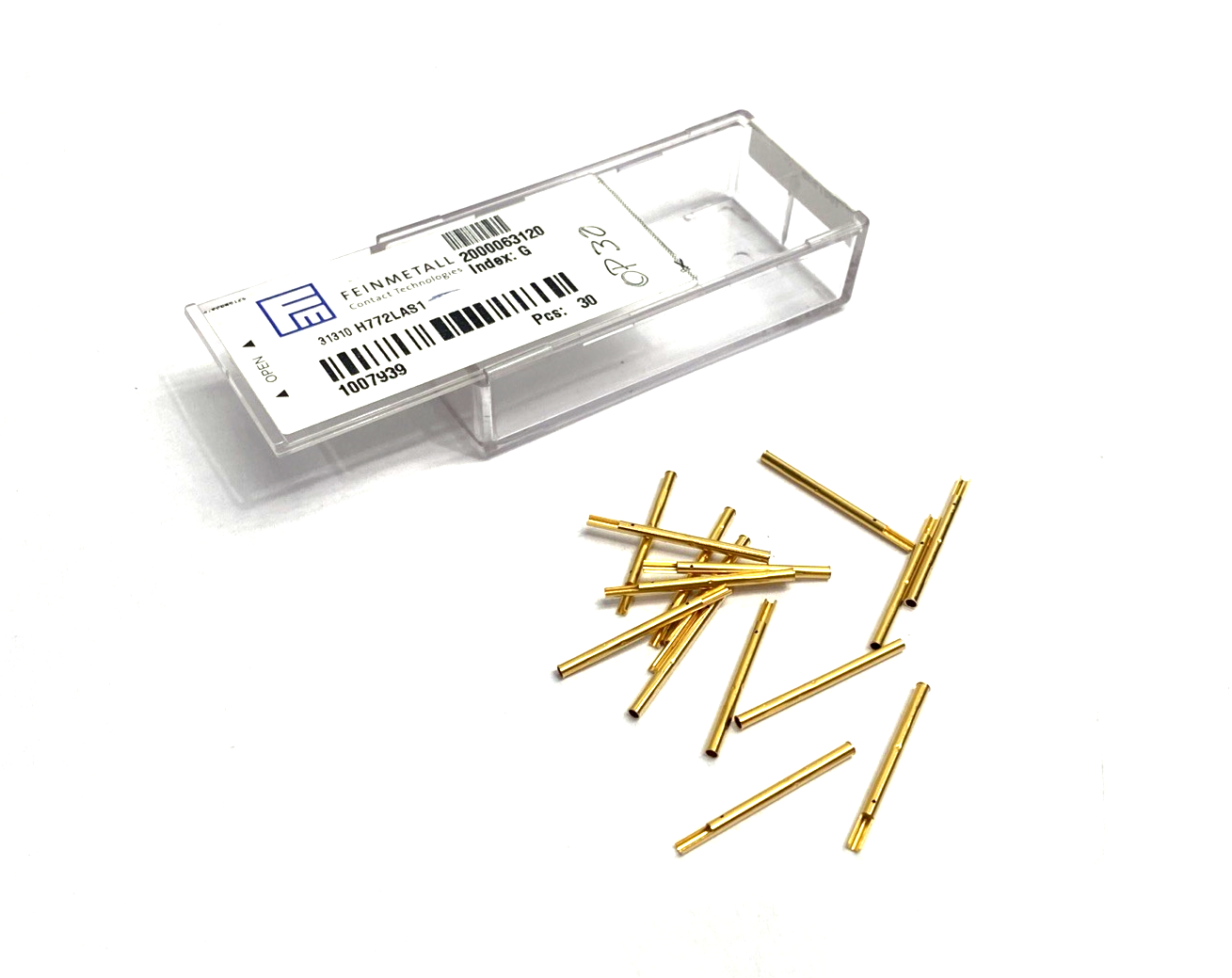 Feinmetall 1007939 High Current Probe H772LAS1 LOT OF 15 - Maverick Industrial Sales