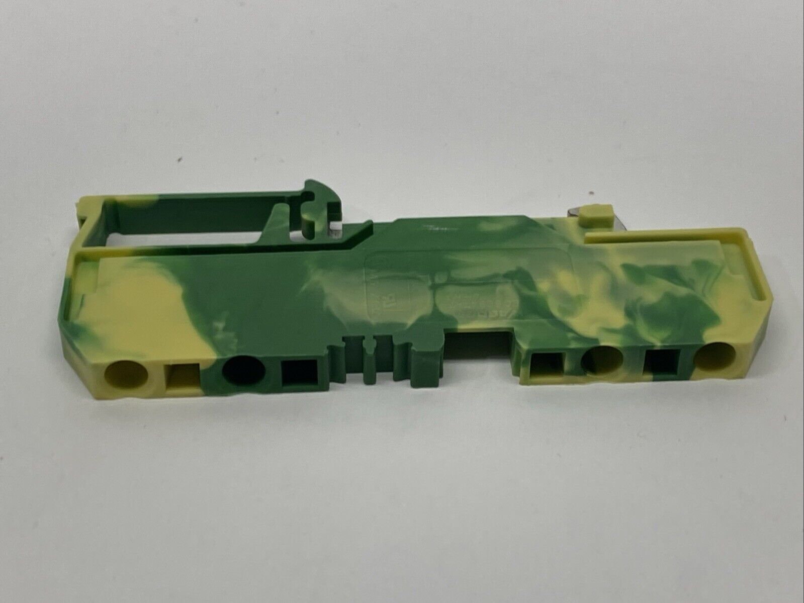 Wago 281-657 Ground Terminal Block Green/Yellow 4-Conductor LOT OF 9 - Maverick Industrial Sales