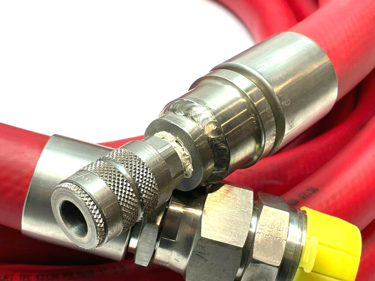 K1134 | Kuriyama Polyair Multi-Purpose Hose 1" ID 250 PSI 30ft Length - New – Open box - Maverick Industrial Sales