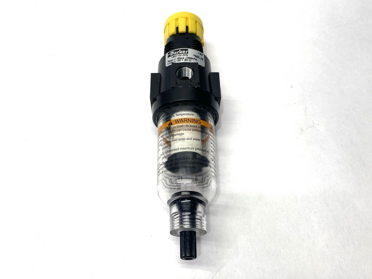14E11B13FB | Parker Pneumatic Miniature Filter Regulator 1/8" & 1/4" Ports - New – Open box - Maverick Industrial Sales
