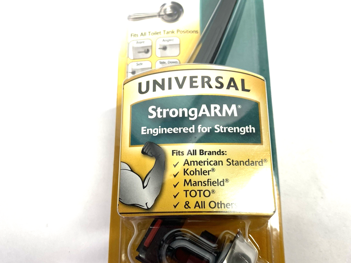 6071 | Korky StrongARM® Toilet Flush Handle and Lever, Faucet Brushed Nickel - Maverick Industrial Sales