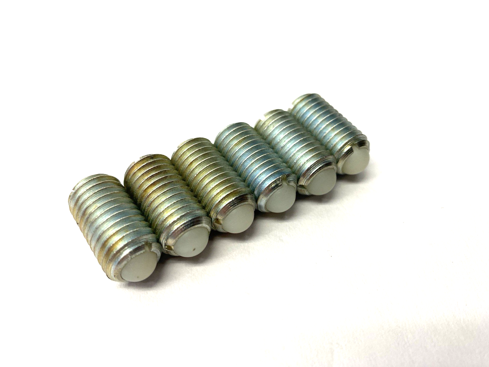 N/A | Steel Ball-Nose Spring Plunger w/ Nylon Nose M12 x 1.75mm LOT OF 6 - New – Open box - Maverick Industrial Sales
