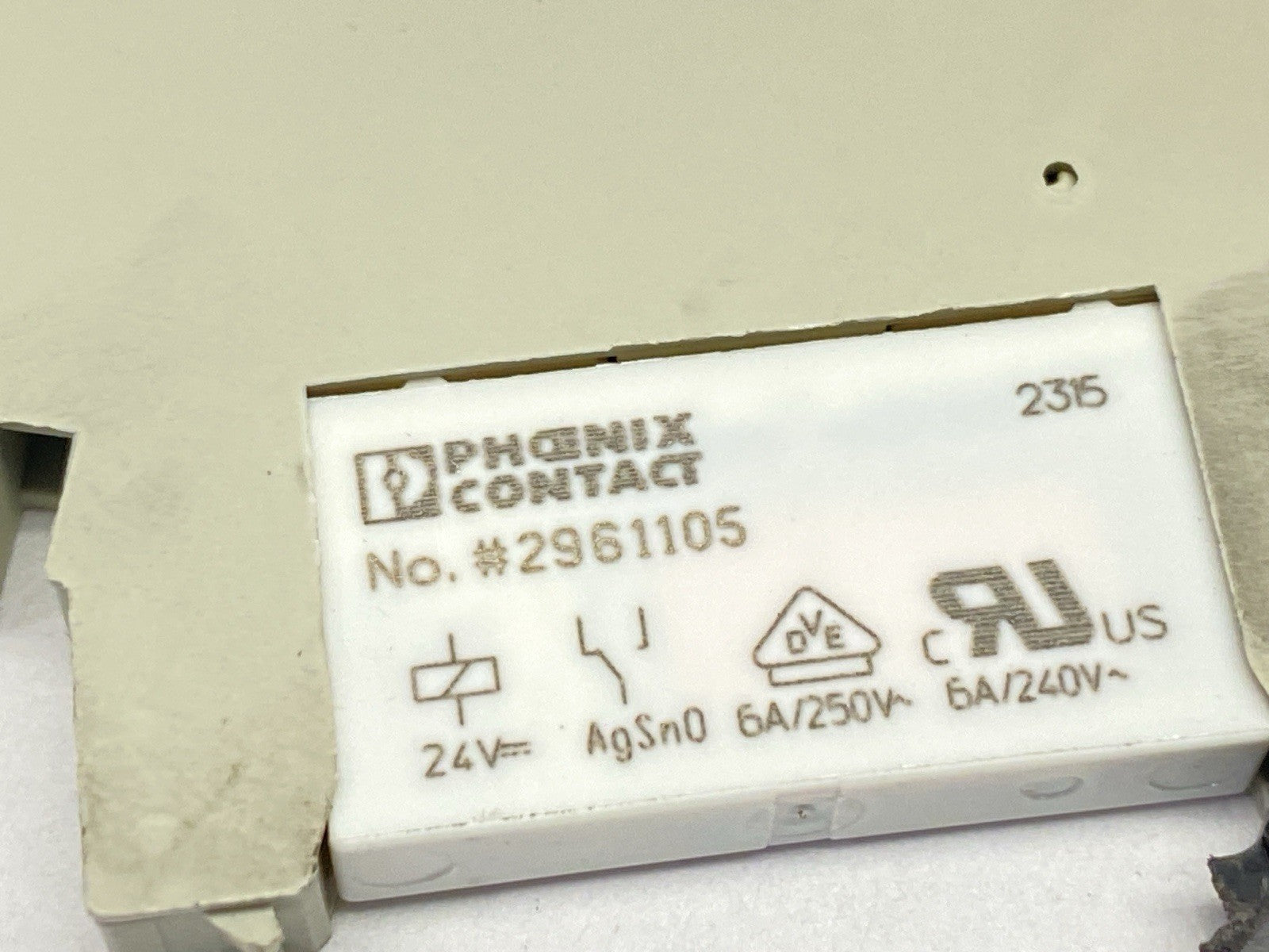 REL-MR- 24DC/21 | Phoenix Contact Relay 2961105 w/ Weidmuller 8533660000 LOT OF 2 - Used - Maverick Industrial Sales