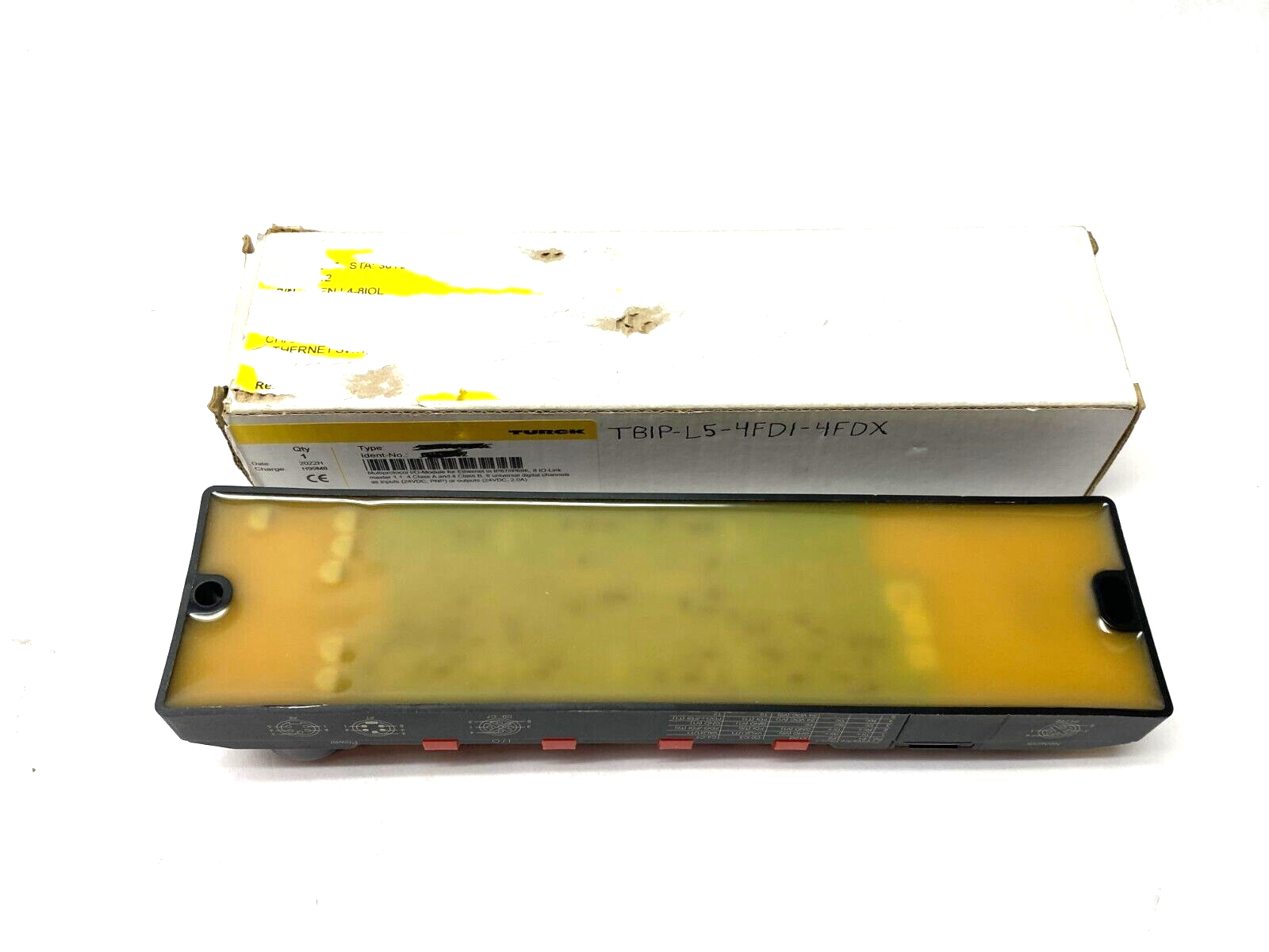 Turck TBIP-L5-4FDI-4FDX Safety Block I/O EtherNet/IP CIP Safety Module 10001828 - Maverick Industrial Sales