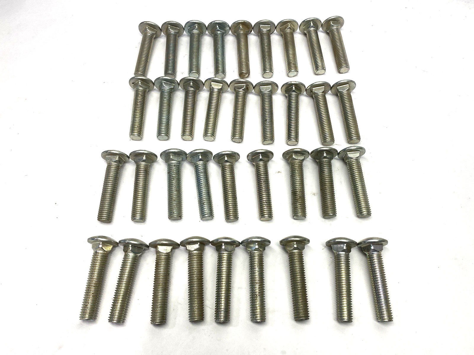 5/8"-11 x 3" Carriage Bolts Grade 2 LOT OF 36 SHELFWARE - New – Open box - Maverick Industrial Sales