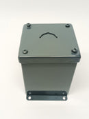 Hoffman E1PBX Extra-Deep Pushbutton Enclosure 4" x 4" x 4-3/4" PAINTED - Maverick Industrial Sales