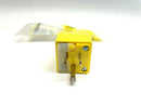 Woodhead 14F47 Safeway Fused Plug, 15A, 125V, NEMA 5-15, Yellow - Maverick Industrial Sales