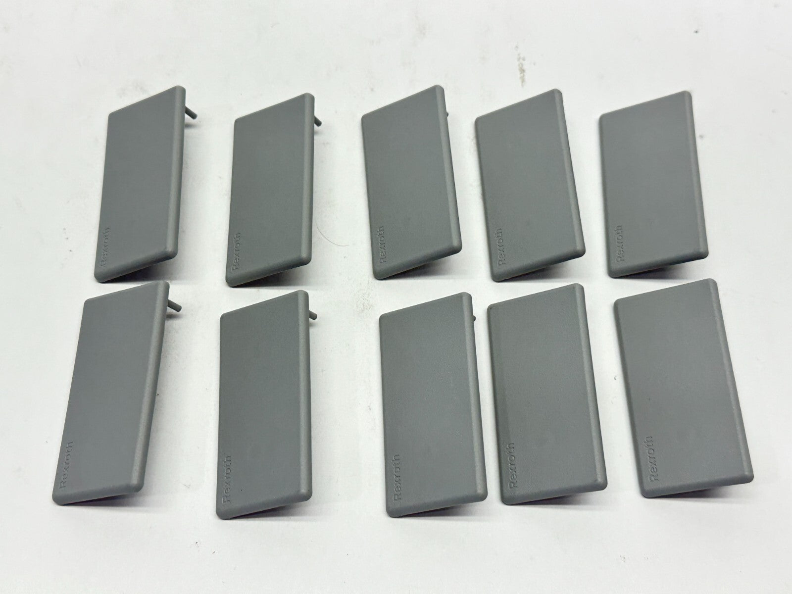 Bosch Rexroth 3842548780 Cap Cover Grey 30X60 LOT OF 10 - Maverick Industrial Sales