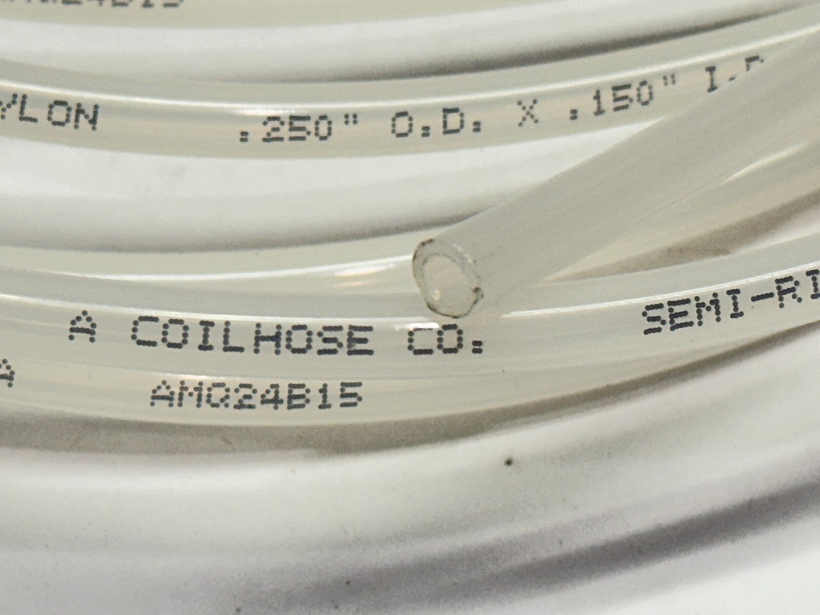 1E-282-10 | FreelinWade Nylon 11 High Pressure Tubing Natural 10 1/4" OD 17ft - New – Open box - Maverick Industrial Sales