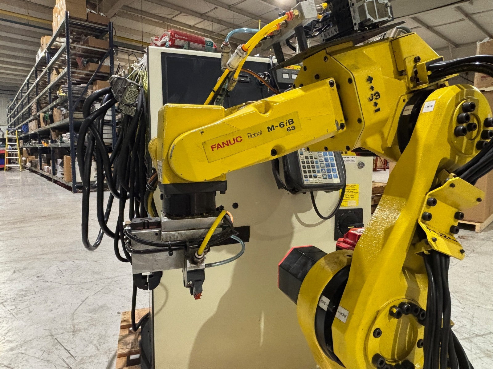 M-6IB/6S | Fanuc M-6iB / 6S Robot System R-J3iB Controller A05B-2490-C171 Teach Pendant - Used - Maverick Industrial Sales