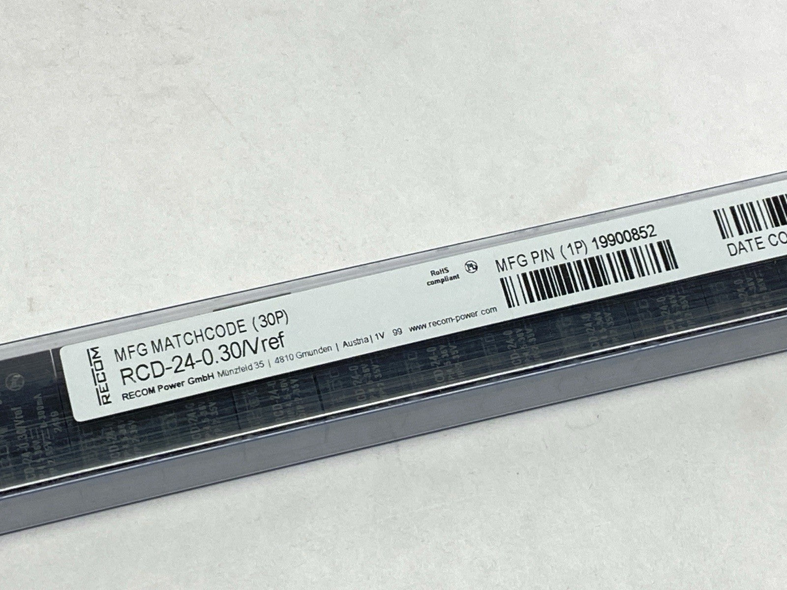 RCD-24-0.30/VREF | Recom Power LED Driver CC BUCK 2-35V 700MA LOT OF 78 - New - Maverick Industrial Sales