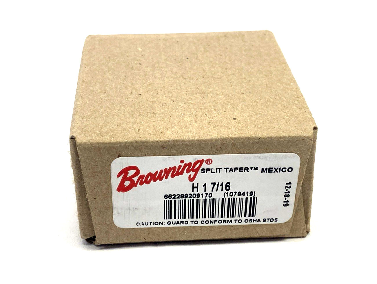 H 1 7/16 | Browning Split Taper Bushing 1-7/16" Bore 2-1/2" Flange - New - Maverick Industrial Sales