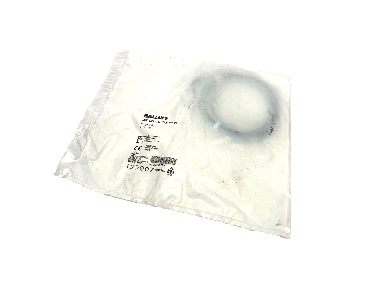 BMF0016 | Balluff Magnetic Field Cylinder Sensor BMF 103K-PS-C-2-PU-03 - New - Maverick Industrial Sales