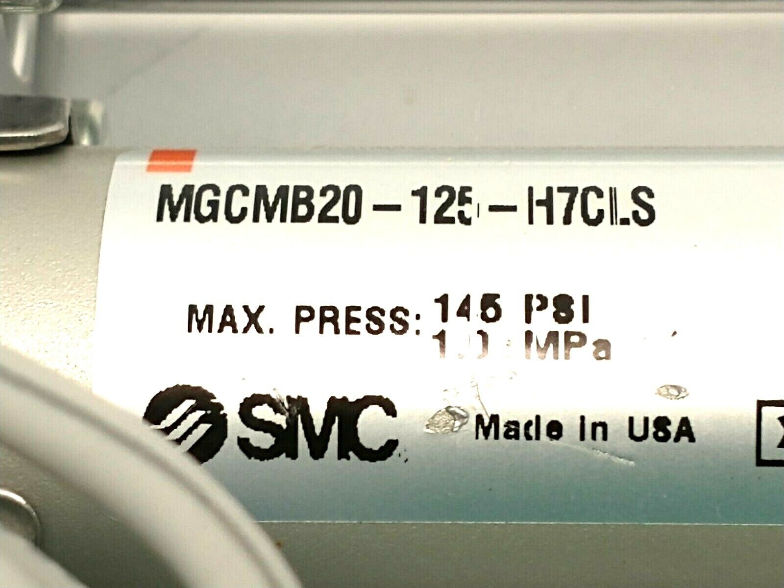 SMC MGCMB20-125-H7CLS Compact External Guided Cylinder 20mm Bore 125mm Stroke - Maverick Industrial Sales