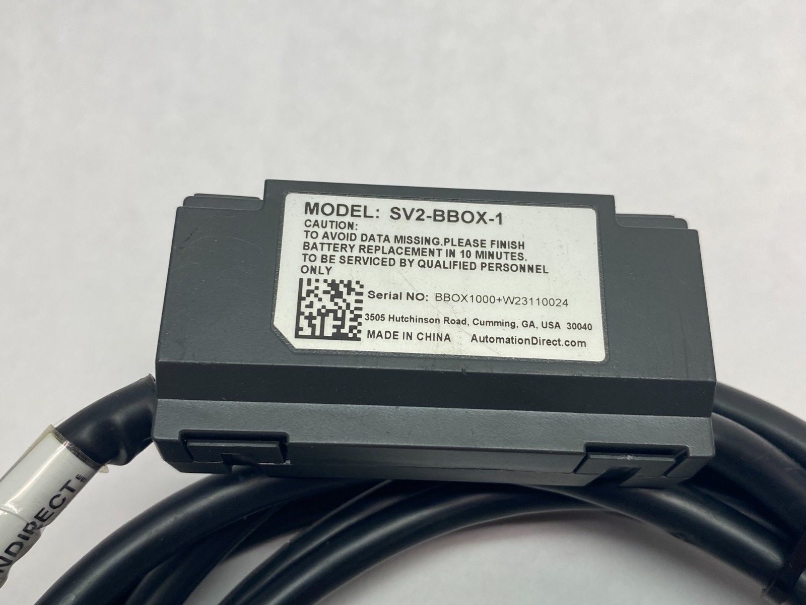 SV2-BBOX-1 | Automation Direct SureServo2 Encoder Single Battery Box - Used - Maverick Industrial Sales