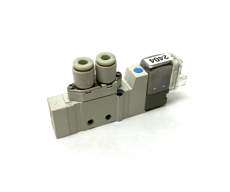 SMC SY3120-5LOZ-C4 5-Port 2-Position Solenoid Valve Plastic Tube Fittings - Maverick Industrial Sales