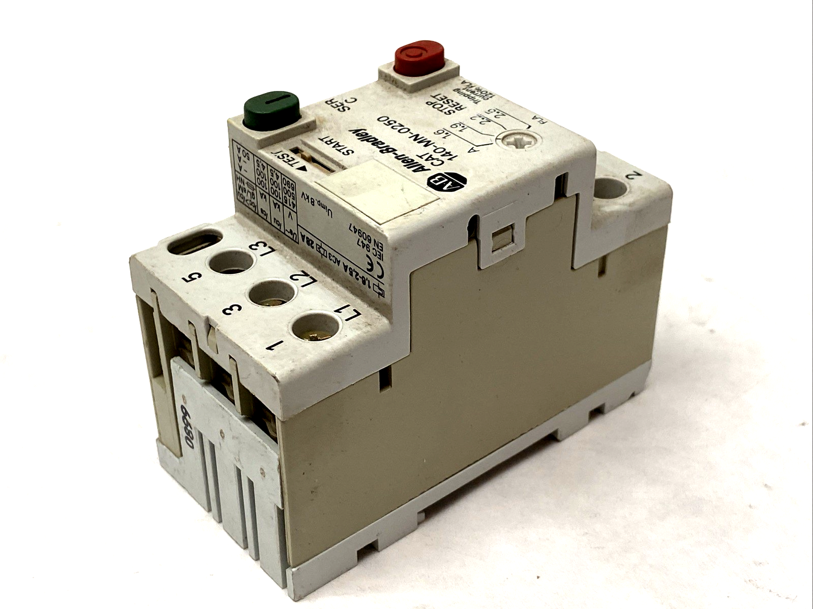 Allen Bradley 140-MN-0250 Ser. C Manual Starter - Maverick Industrial Sales