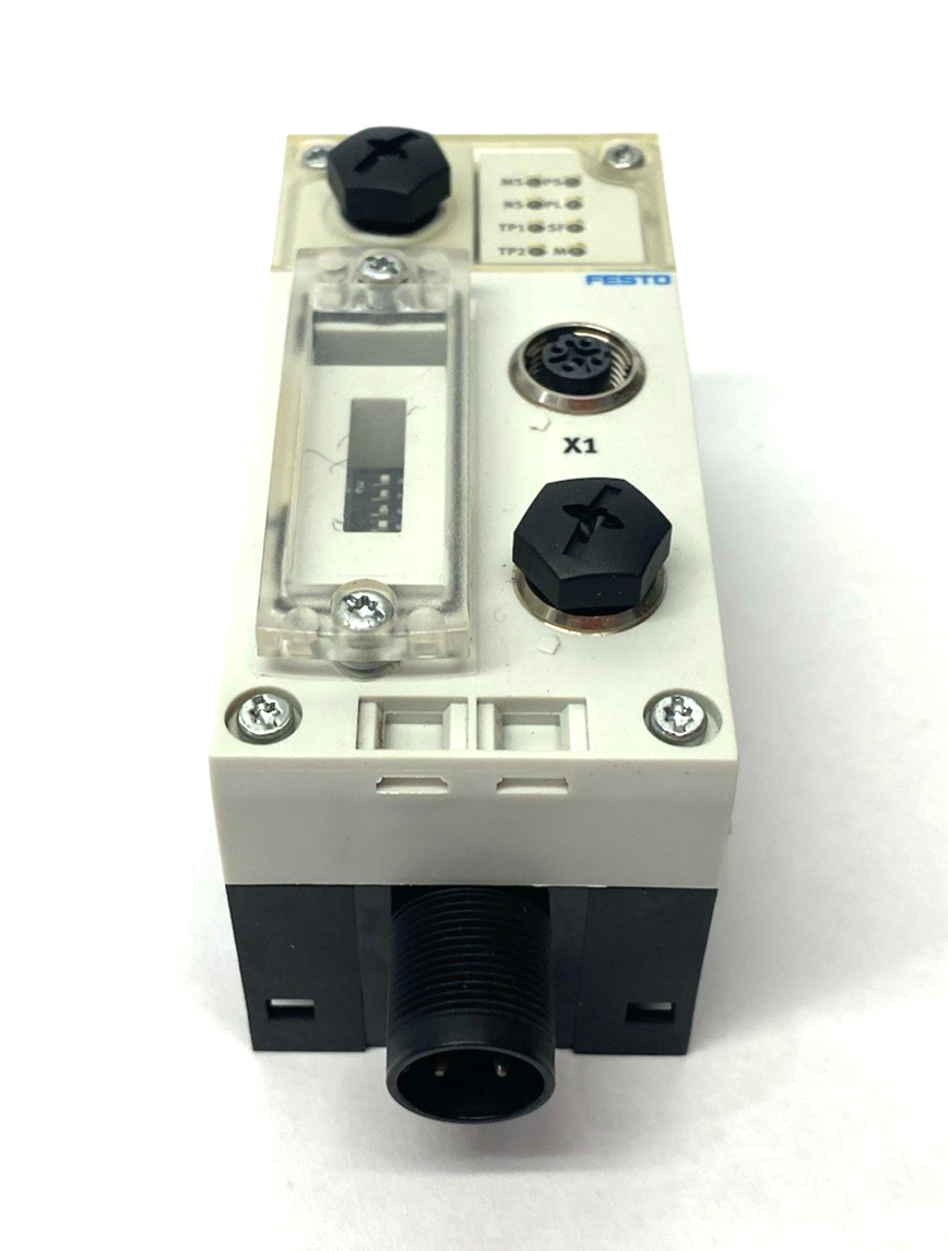 CPX-FB36 | Festo EtherNet/IP Modbus® TCP Node 1912451, CPX-GE-EV-S Interlink Block - Used - Maverick Industrial Sales