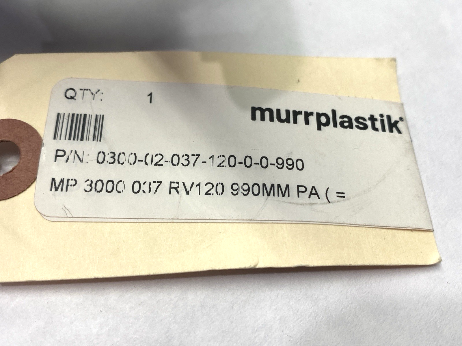 Murrplastik 0300-02-037-120-0-0-990 E-Chain Assembly 39" Overall Length - Maverick Industrial Sales