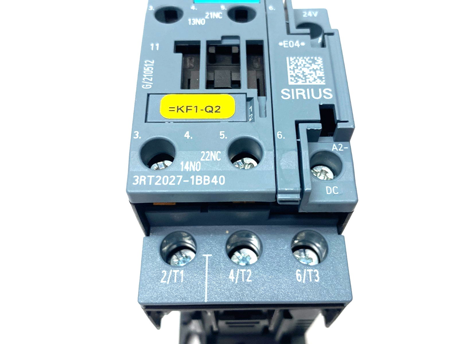 Siemens 3RT2027-1BB40 SIRIUS Power Contactor AC-3e/AC-3, 3-Pole 32A - Maverick Industrial Sales
