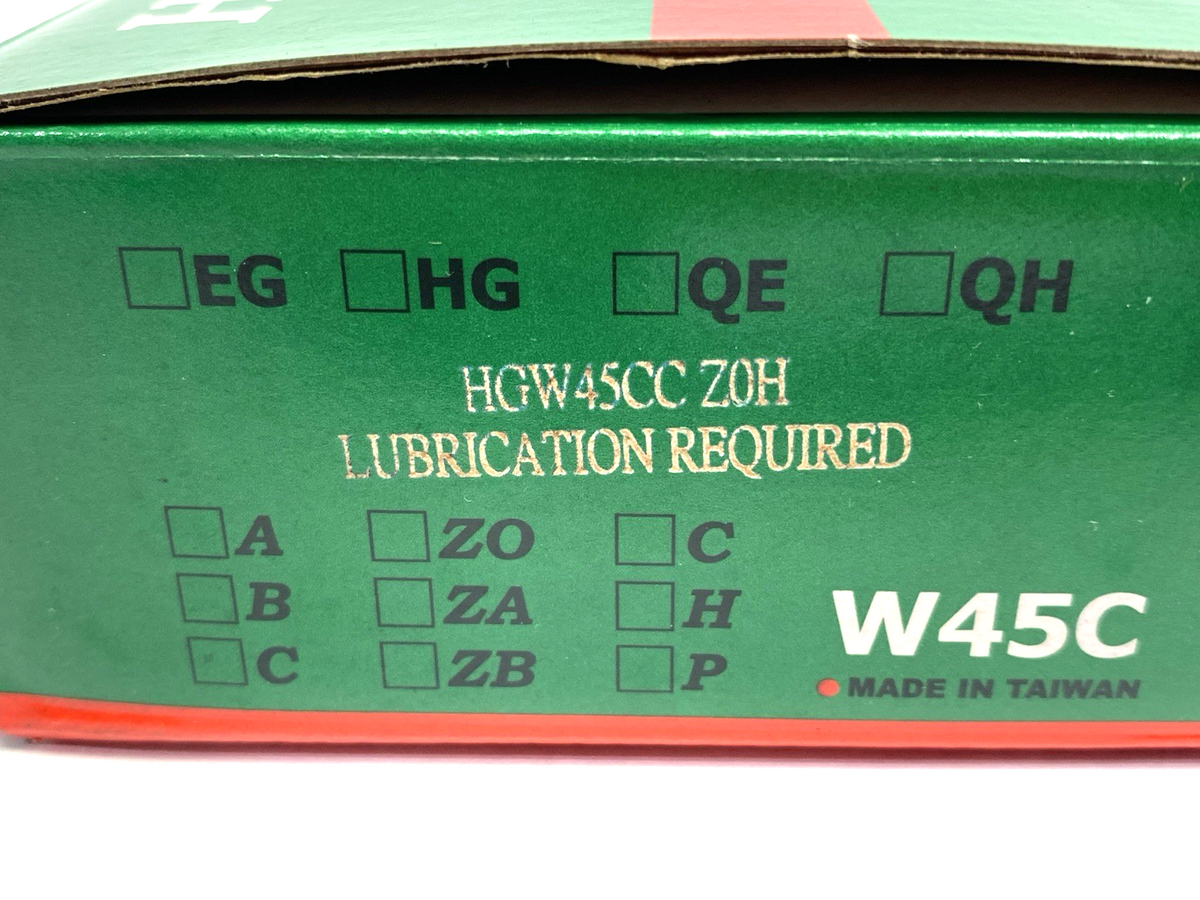 Hiwin HGW45CCZ0H Linear Ball Guide Block Bearing 120mm Width 5-001256 - Maverick Industrial Sales