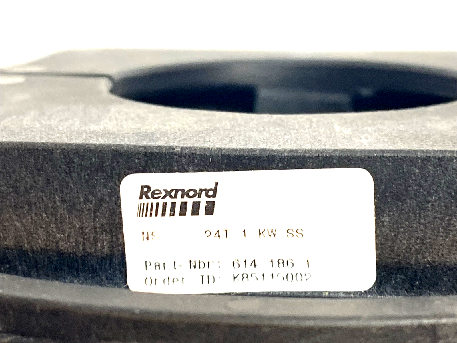 614-186-1 | Rexnord Flat Top Conveyor Chain Sprocket - 24 Teeth, 2" Bore Dia - New – Open box - Maverick Industrial Sales