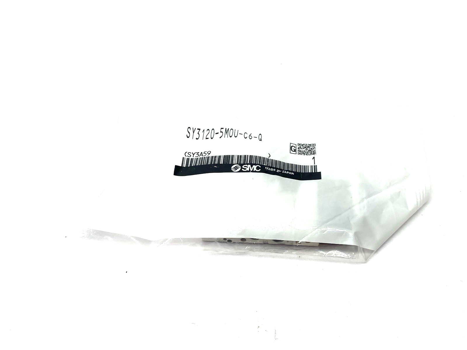 SY3120-5M0U-C6-Q | SMC Single Solenoid Valve, Body Ported, DC - New - Maverick Industrial Sales