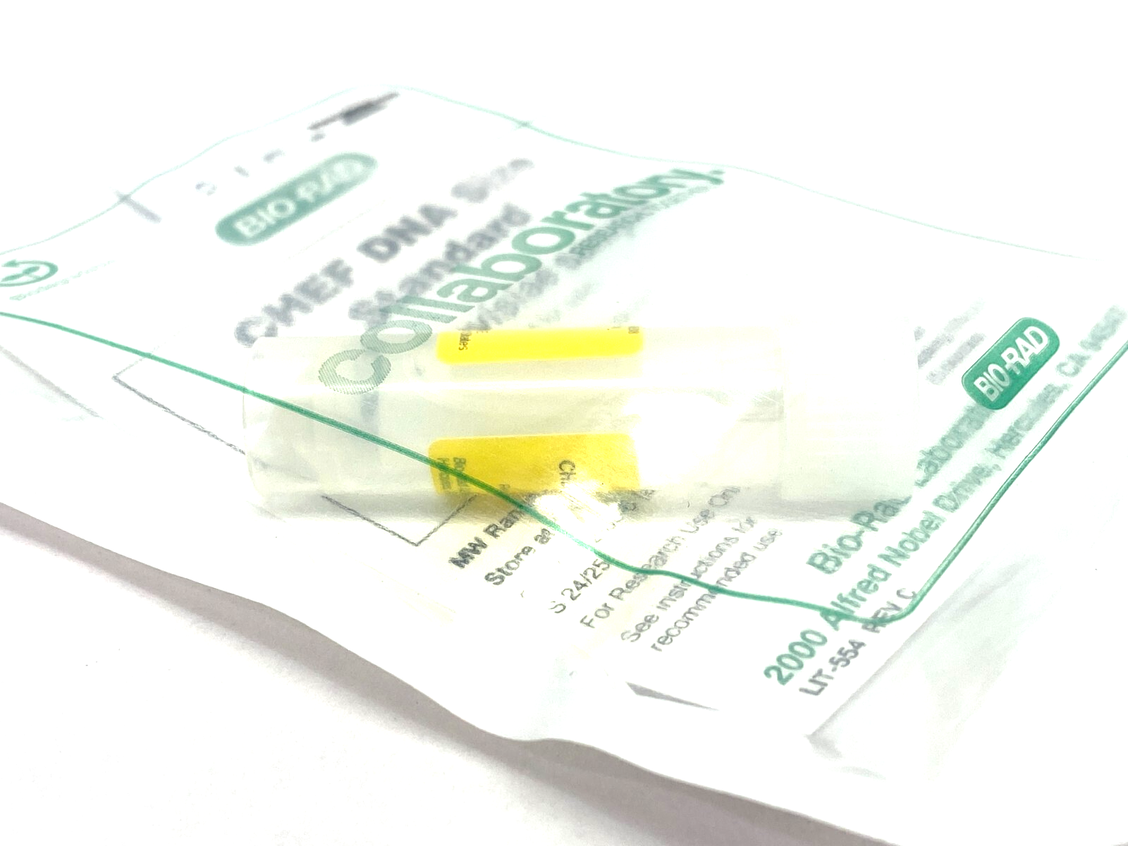 Bio Rad 1703605 CHEF DNA PFGE Size Marker Agarose Blocks 0.225–2.2 Mb 2 BLOCKS - Maverick Industrial Sales