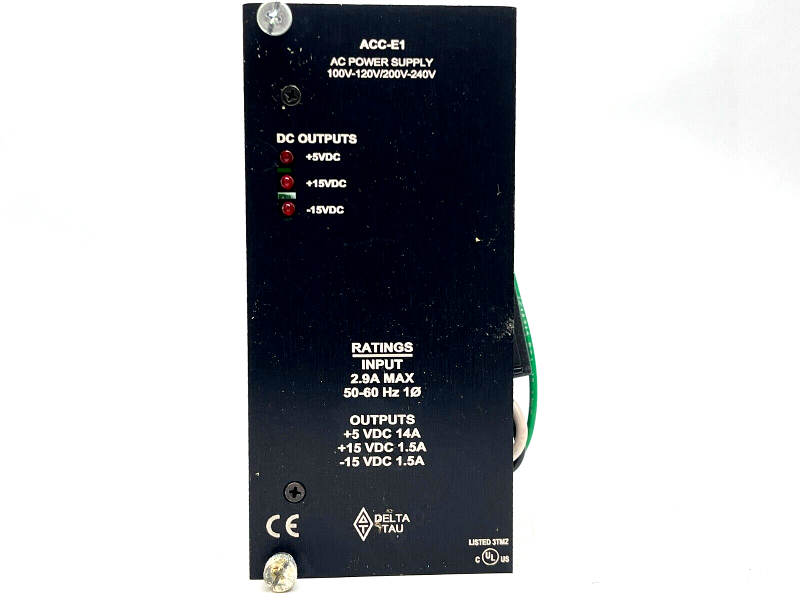 3-3269A-00-0000-A000 | Delta Tau ACC-E1 AC Power Supply - For parts or not working - Maverick Industrial Sales
