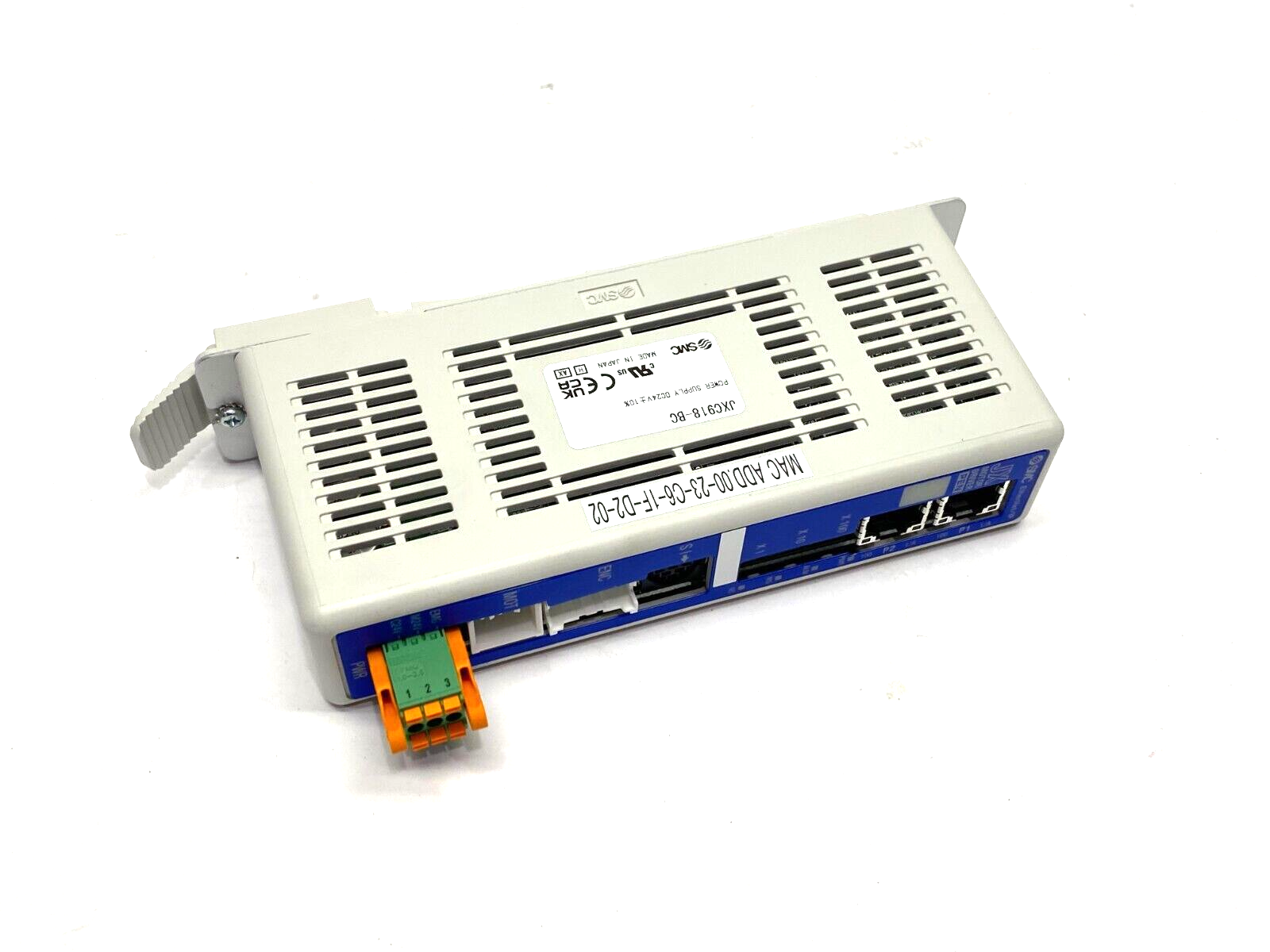 SMC JXC918-BC EtherNet/IP Electric Actuator Power Supply Controller 24VDC - Maverick Industrial Sales